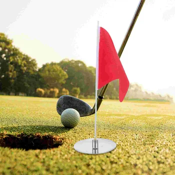 1 комплект флага для гольфа, тренировочный флаг для гольфа, флаг для гольфа с чашкой для гольфа