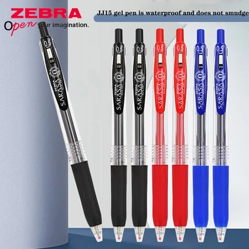 1 шт, Гелевая ручка Japan ZEBRA, цветная шариковая ручка 0,5 мм, JJ15, Быстросохнущие Офисные принадлежности, Письменные принадлежности для граффити, Школьные принадлежности