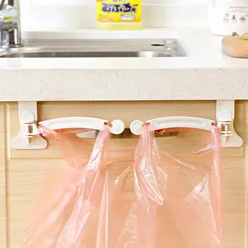 1 шт. Новая сумка, подвесная дверца кухонного шкафа, Задняя подставка, держатель для мусора, стойка для хранения мусора
