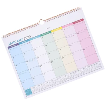 2023-2024 Календарный год Настенный офис Большие Календари Для встреч, Подвесные Праздничные Месячные, Прочный дом