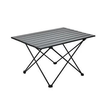 2023 Складной стол для кемпинга на открытом воздухе Вечеринка Пикник БАРБЕКЮ Портативный Складной стол Высокопрочный Сверхлегкий алюминиевый портативный стол