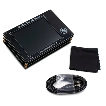 MLX90640 Цифровой инфракрасный тепловизор Пластик + металл 3,2-дюймовый TFT-дисплей с ЖК-дисплеем ИК-Термографическая камера