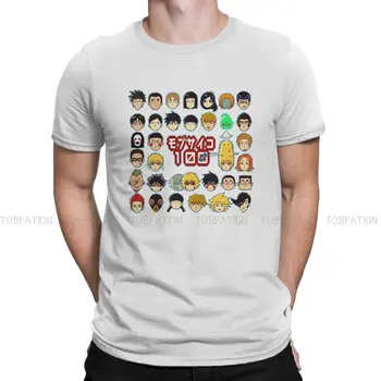 Mob Psycho 100 Футболки с круглым вырезом из манги Chibi Characters Head Персонализируют мужскую футболку, Новый Тренд, Размер одежды S-6XL