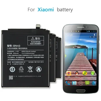 Аккумулятор BN41 BN43 Для Xiaomi Redmi Note 4 /4X Pro 4G + 64G 3G + 32G Note4 MTK Helio X20 Batteria