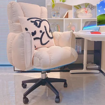 Вращающийся туалетный столик Игровое кресло Кресло исполнительного дизайнера Роскошное кресло Lazyboy Современный шезлонг для чтения Балконная мебель