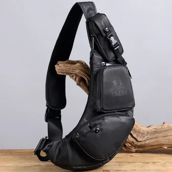 Высококачественные мужские нейлоновые сумки-мессенджеры через плечо, мужские сумки-мессенджеры Half Moon Travel Assualt, многоцелевой слинг, нагрудный дневной набор