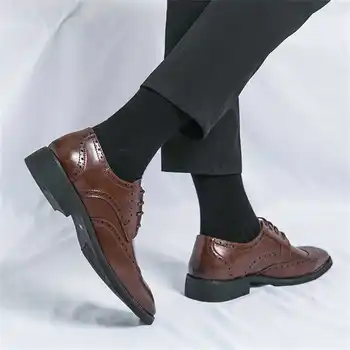 джентльменские коричневые спортивные модельные туфли на мужском каблуке, элегантная обувь для мужчин, кроссовки для детей, дизайнерские туфли для мальчиков 2022, летние размеры XXW3