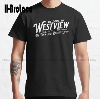 Добро пожаловать в Westview Classic, Мужские футболки большого и высокого размера, футболки с цифровой печатью для подростков, футболки с цифровой печатью Xs-5Xl Унисекс на заказ