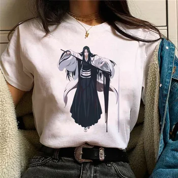 Женская футболка Bleach, японская футболка с комиксами, женская одежда из манги