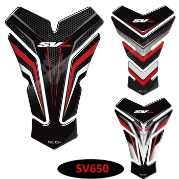 Защитная наклейка для бака мотоцикла из 3D смолы для Suzuki SV650 SV 650 SV650A SV650X ABS