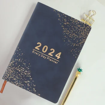 Календарь на 2024 год, Записная книжка, Офисные блокноты, Записная книжка, Бумажный ежедневник без даты