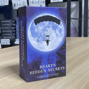 Карты Таро Heart Hidden Secrets 12x7 см, английская версия, руны для гадания, прочная колода, высокое качество, в коробке, уникальная судьба