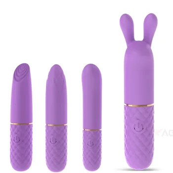 Мини-вибратор-пуля для женщин, Начинающий Стимулятор точки G, сосков, клитора, 8 быстрых секунд до оргазма, женские секс-игрушки для взрослых