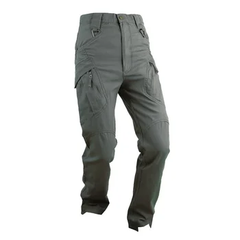 Мужские уличные брюки быстросохнущие для военно-тактических тренировок, кемпинга, скалолазания, рыбалки, мужские дышащие тактические длинные брюки