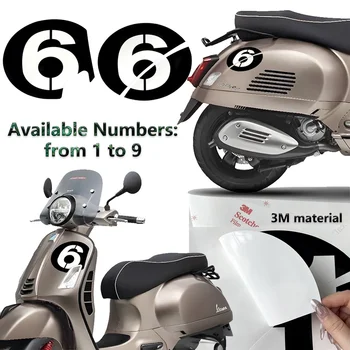 Наклейки на мотоцикл 3 м № 6, наклейки для Vespa Sei 6 Giorni GT GTS GTL GTV 125 300 Super GTS300ie