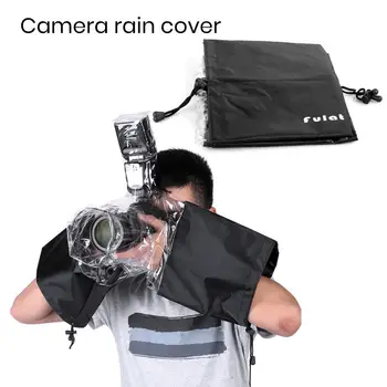 Непромокаемый чехол для камеры Протектор для плаща Водонепроницаемый Универсальный Защитный ПВХ Большой Дождевик Для камеры Дождевик для камеры Принадлежности для камеры