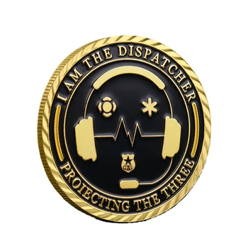Памятная монета Сувенирная монета ВоенноВоздушных сил Медаль 3D Рельефная эмблема из металла