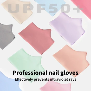 Перчатка для дизайна ногтей, перчатка с защитой от ультрафиолета, перчатки с защитой от УФ-излучения, средство для защиты геля для дизайна ногтей, УФ-светодиодная лампа, инструмент