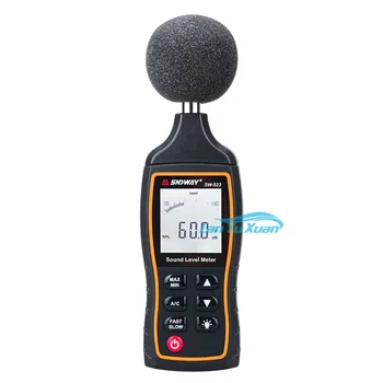 Портативный цифровой измеритель уровня шума SNDWAY SW-523 на 30 ~ 130 дБ