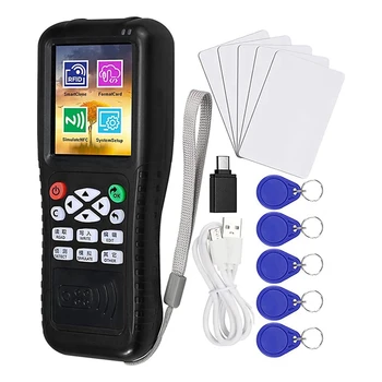 Программатор многочастотных RFID-смарт-карт, дубликатор RFID-считывателя, NFC-считыватель, декодер зашифрованных карт