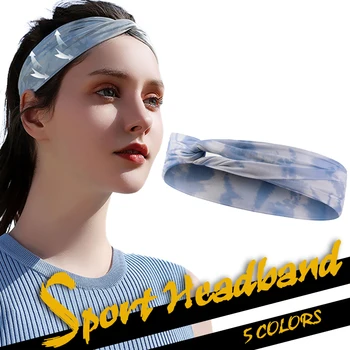 Спортивная повязка для волос GOBYGO Ice Silk, крутой головной убор, впитывающий пот, Дышащая быстросохнущая повязка на голову для занятий йогой, велоспортом, бегом, многоцелевой