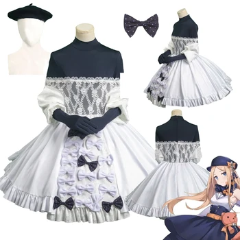 Эбигейл Косплей костюм Платье Шляпа Игра Fate/Grand Order Ролевая игра Одежда для женщин Наряды для девочек Хэллоуин Карнавальный ролевой костюм